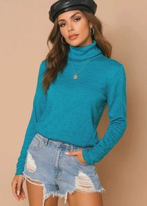 🎀Imported Teal Turtleneck Sweater B