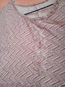 Beautiful Light Pink Short Kurti
