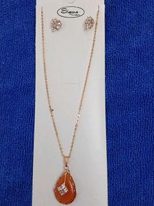 Sigma Necklace &amp; Earring Set