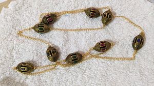 Meenakari Long Chine
