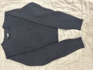 Classic Black Knit Sweater