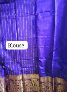 Soft Silk Purple Saree
