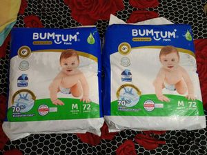 Pack Of 2, 72x2,  Medium Size Baby Pants