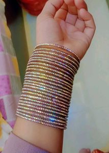 Sparkling Bangle Set