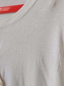 Zudio White Sweater