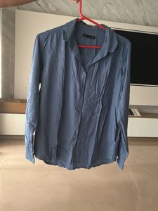 Blue Button-Down Shirt