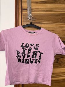 Cute Shein Graphic Crop Top