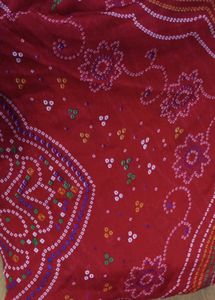 Bandhani Saree With Readymade Blouse❤️