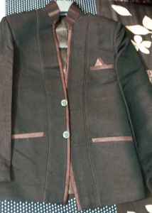 Brown Coat Pant