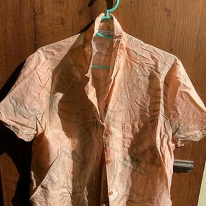 Tropical Print Shirt(nighty)