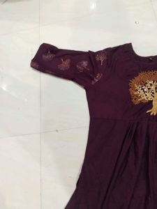 Purple Kurti
