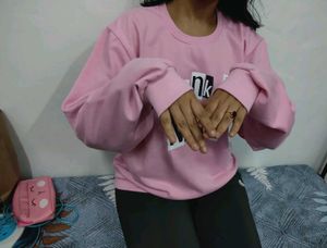 Pink &#39;Thank U, Next&#39; Sweatshirt
