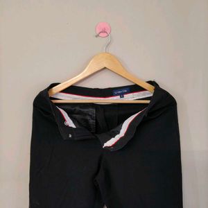 Allen Solly Black Formal Trousers