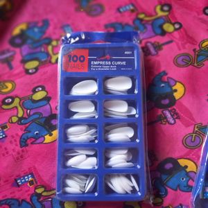 Artifical Nails Set With Glue