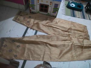 Brown Embellished Kurta