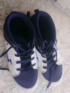 Blue &amp; White Sneakers 🧿