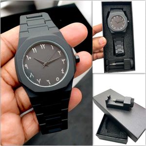 Stylish Black Wristwatch