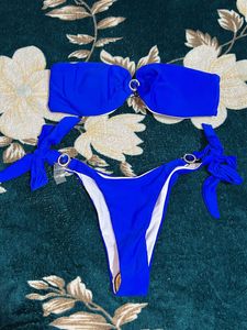 Royal Blue Bikini Set