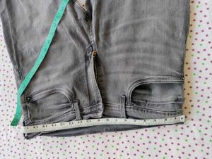 Grey Denim Jeans For Men