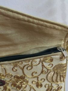 Elegant Embroidered Clutch
