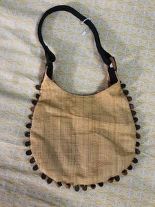 Boho Hand Embroidered Handbag