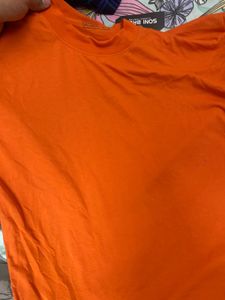 Orange Soni Bros T-Shirt