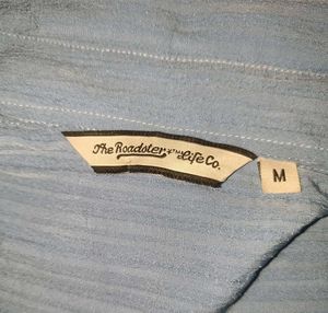 Blue Regular Fit Shirt