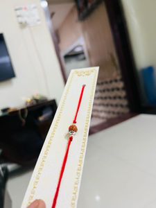 Pure Silver Rudraksh Rakhi