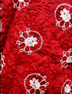 Maroon Embroidered Kurti ❤️