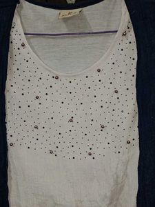 New Unused Stylish Layered Look Top with Shrug