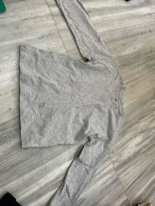 Gray Long Sleeve T-Shirt