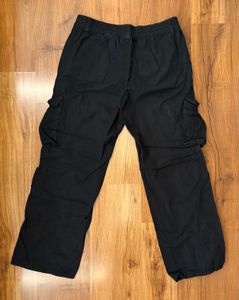 H&amp;M Black Cargo Pants