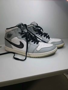 Air Jordan 1 Mid - Grey/White