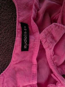 Pink Dunagaree Girl Baby 1-2yr