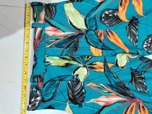 Tropical Print Trousers