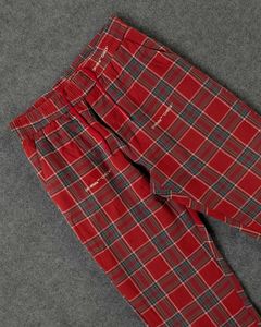 OFF WHITE CHECK SWEATPANTS