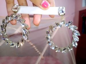 American Diamonds Round Earrings 💎