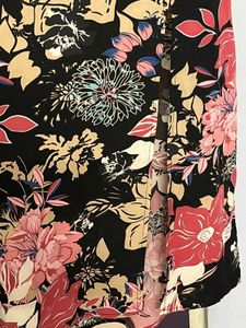 Pintrest Floral Print Midi Dress