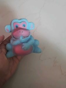 Squeaky Monkey Toy