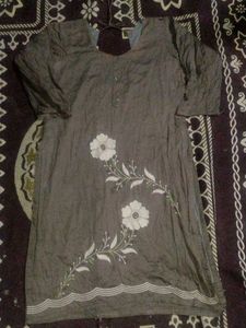 Floral Embroidered 3 pic suit set