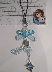 ~{Cute💙Saturn Phone Charm}~