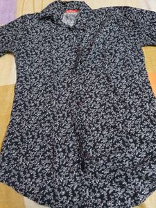 Black Printed Shirt
