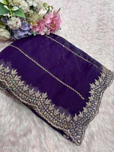 💟💕Heavy Fandy Silk Saree 💕💟