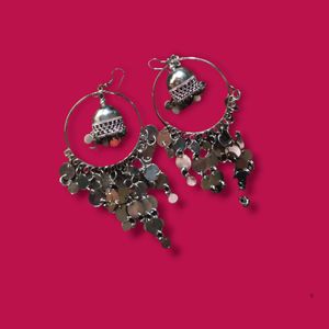 COMBO of Two Oxidised Earrings