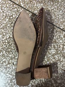Elegant Bronze Heels