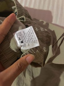 Olive Parachute Pants✨Like New❌No Negotiation