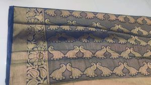 Banarasi Silk Saree With Stitched Blouse