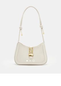 Savana White Shoulder Bag