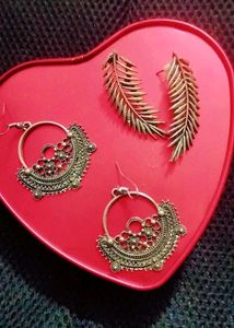 Statement Drop Earrings (Combo Of 3)