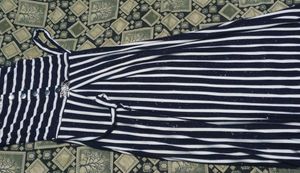 Chic Striped Maxi Dress